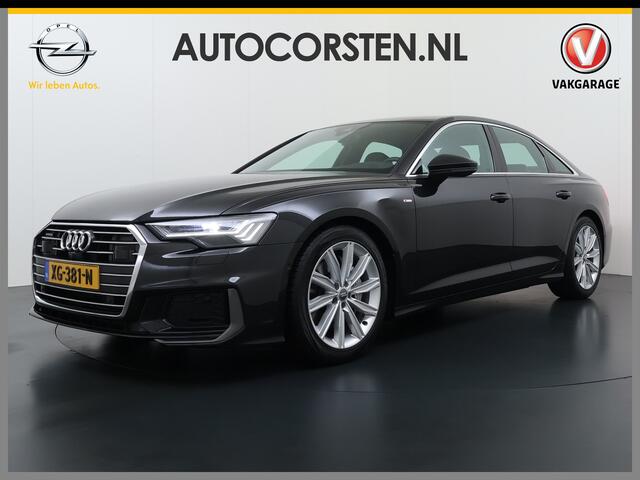 Audi A6 Limousine 50TDI Quattro Hybrid S-Line Sport Adap.Cruise 360°Camera Bang&Olufsen® Navi Ecc Elek.Stoelen+Memory Virtual Cockpit Apple Carplay Android Auto DAB Stoelverwarming Matrix-Led Dynamisch Achterlicht Lmv Origineel Nederlandse Auto