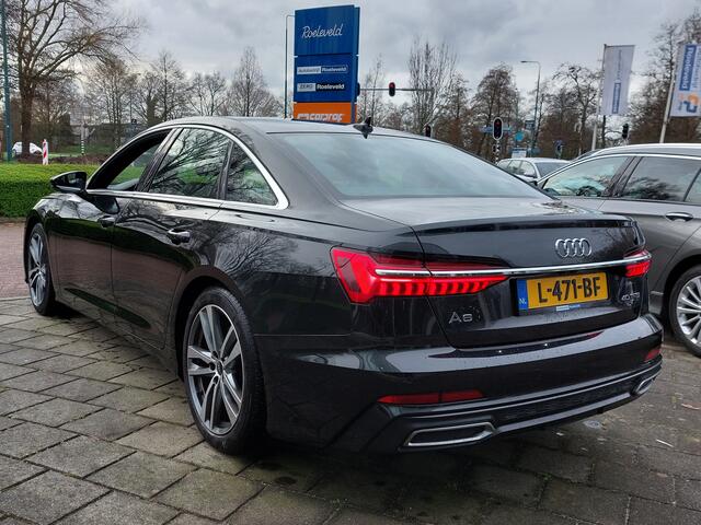 Audi A6 Limousine 40 TFSI 204pk Automaat S-Edition | 1ste Eigenaar | Navi | Clima | Cruise | Elek.Stoel.Verstel+Mem | Stoelverwarming | Led Koplampen | Pdc V+A+Camera | Rijstrook+Licht+Regensensor | 19''lm