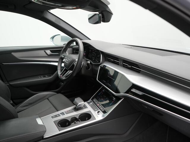 Audi A6 Avant 55 TFSI e quattro S Competition PHEV 367pk Dealer O.H. | 2x S-Line | Trekhaak Af Fabriek | Panodak | 360 Camera | Bang & Olufsen | Adaptive Cruise | Sportstoelen Memory & Verwarmd | Apple Carplay | Keyless | Stuur Verwarmd | Virtual | Navigatie | Pl