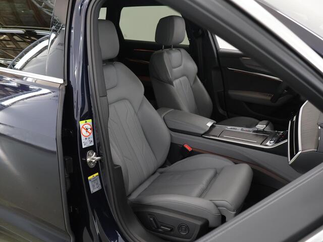 Audi A6 Avant 55 TFSI e quattro S edition Competition | Magnetic Ride | Trekhaak | Stuur/Stoelverwarming | Panoramadak | Ele.verstelbare stoelen/Links met memory | Akoestisch glas | Glans Pakket | B&O Audio | Standkachel | Softclose | Camera |