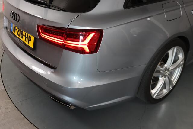 Audi A6 Avant 1.8 TFSI S-line 190PK, Black optik, Trekhaak, Navigatie, Volleder, Camera, Matrix, HUD, Memory, ACC