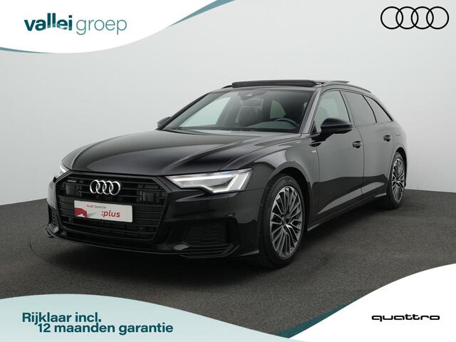 Audi A6 Avant 50 TFSI e 299 pk Quattro S-Line | Panoramadak | Valcona leder | Geheugenstoel | Matrix LED | Demperregeling | Stuur-/stoelverwarming