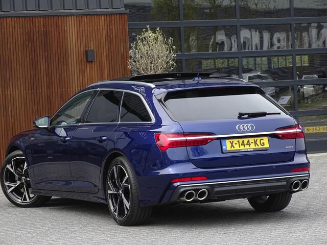 Audi A6 Avant 55 TFSIe 367PK Quattro / S6 Edit / Pano / Matrix / 360° / carbon