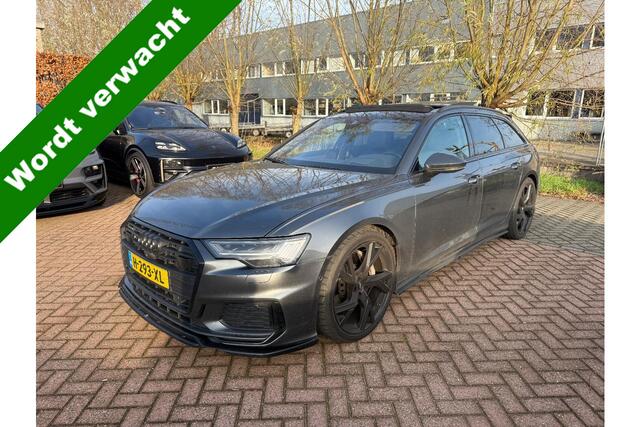 Audi A6 Avant 55 TFSI 340 pk V6 Quattro Design Pro Line Plus S-Line / Nieuwe Motor/ Pano-Dak/ HD-Matrix/ 4W-Sturing/ Head-Up/ Lucht-Vering/ Sport-Stoelen/ Stoel.Verw/ 360-Camera/ Keyless/ 21'' LMV
