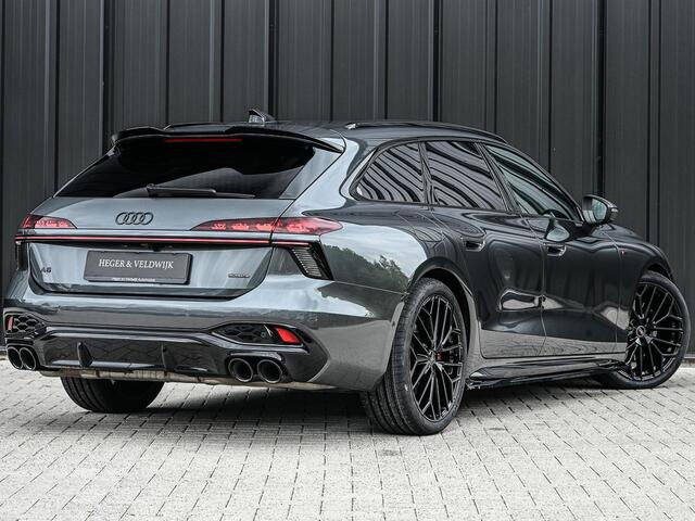 Audi A6 Avant 3.0 TFSI 368PK Quattro S-Edition | Achterasbesturing | B&O | Head-up | Luchtvering | 360 Camera | Carbon inleg | Panoramadak | Soft close | Memory seats | Elektr. verst. stuur |