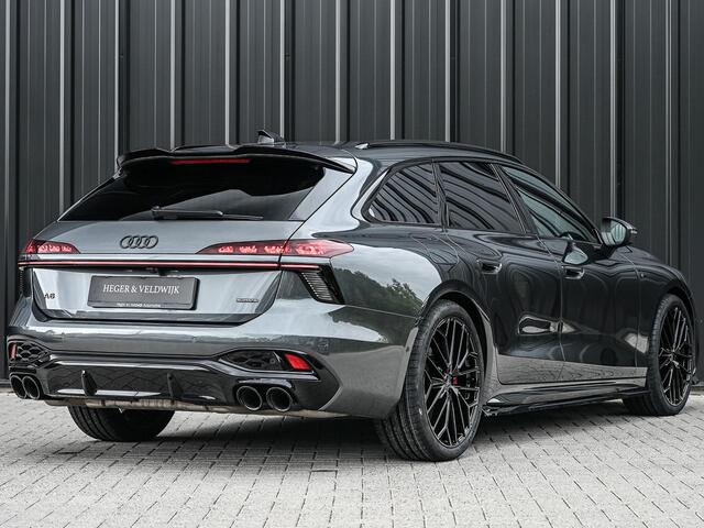 Audi A6 Avant 3.0 TFSI 368PK Quattro S-Edition | Achterasbesturing | B&O | Head-up | Luchtvering | 360 Camera | Carbon inleg | Panoramadak | Soft close | Memory seats | Elektr. verst. stuur |