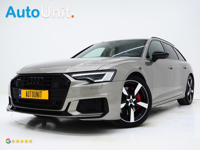 Audi A6 Avant 55 TFSI e quattro Competition Full Black | Keyless | Trekhaak | Adaptive Cruise | Stoelverwarming | Zwarte Hemel | Carplay
