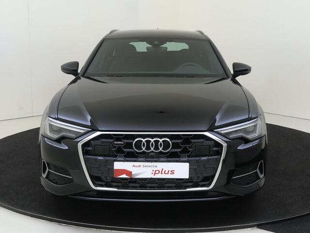 Audi A6 Avant 50 TFSI e quattro Advanced edition | SoH 99% | Trekhaak | 360 camera | Lederen bekleding | Elektrische stoelverstelling inc. geheugen | Sfeerverlichting | 4-zone climate control | Keyless |