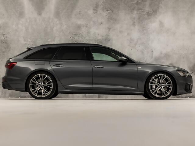 Audi A6 Avant 55 TFSI quattro S-Line 340Pk Automaat (PANORAMADAK, BANG&OLUFSEN, HEAD-UP DISPLAY, NAPPA LEDER, MEESTURENDE ACHTERAS, CAMERA, STOELVERWARMING, SFEERVERLICHTING, ADAPTIVE CRUISE, MATRIX LED, NIEUWSTAAT)