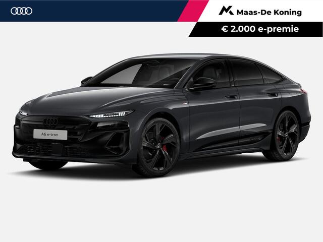 Audi A6 e-tron Sportback S edition 83 kWh 286 PK · Trekhaak elek. wegklapbaar · exterieurpakket zwart · Leder zwarte sportstoelen
