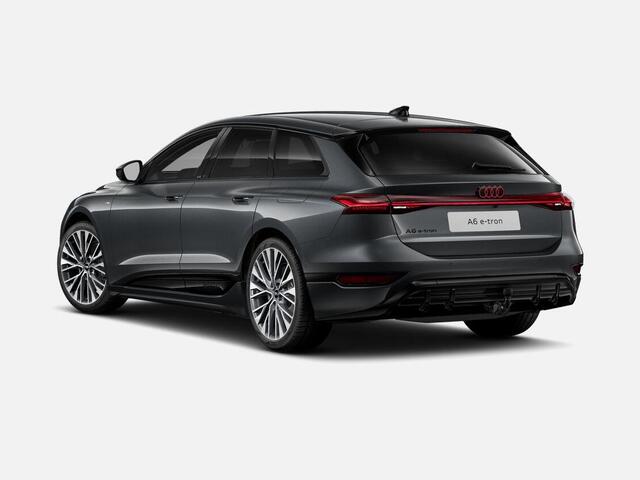 Audi A6 e-tron S edition 83 kWh 286 PK · Trekhaak elek. wegklapbaar · Optiekpakket zwart · Zwart lederen sportstoelen