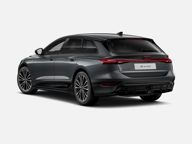 Audi A6 e-tron S edition 83 kWh 286 PK · Trekhaak elek. wegklapbaar · Zwarte lederen sportstoelen · Optiekpakket zwart