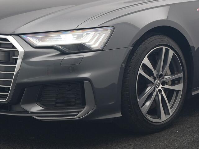Audi A6 Avant 50 TFSI e quattro S Line 300pk PHEV Dealer O.H | Trekhaak af Fabriek | Adaptive Cruise | Lederen Sportstoelen Memory | Apple Carplay | 19"L.M | BLIS | Virtual |