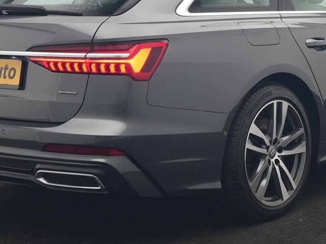 Audi A6 Avant 50 TFSI e quattro S Line 300pk PHEV Dealer O.H | Trekhaak af Fabriek | Adaptive Cruise | Lederen Sportstoelen Memory | Apple Carplay | 19"L.M | BLIS | Virtual |