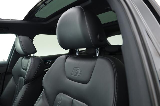 Audi A6 Avant 55 TFSI e quattro Competition S-Line | Rijklaar! | S/K-Dak | Elek. Trekhaak | Memory+Leder | HUD | Stoel-Stuurverw. | Dodehoek | Sfeerverl. | Elek. Klep | Matrix | 20'' | Dig. Cockpit | Driveselect V