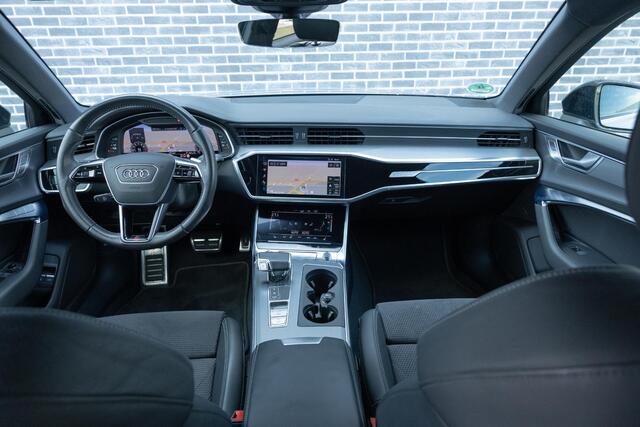 Audi A6 Avant 55 TFSI e quattro Competition | Plug-in Hybrid (PHEV) | 360 Graden Camera | Cruise Control Adaptief | Dodehoekdetectie | Keyless Entry | Elektrische Achterklep | Elektrisch Verstelbare Voorstoelen en Stuurkolom | Stoelverwarming voor en achter | Vir