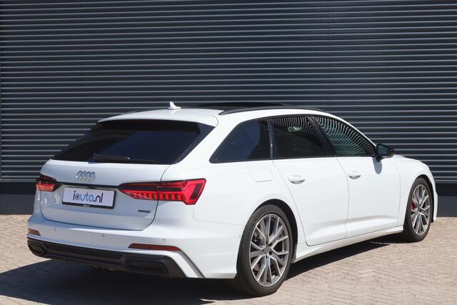 Audi A6 Avant 55 TFSI e quattro Competition Pano/Matrix LED/360/Keyless/Navi Plus/ACC/Optiek Zwart/Dodehoek/20"
