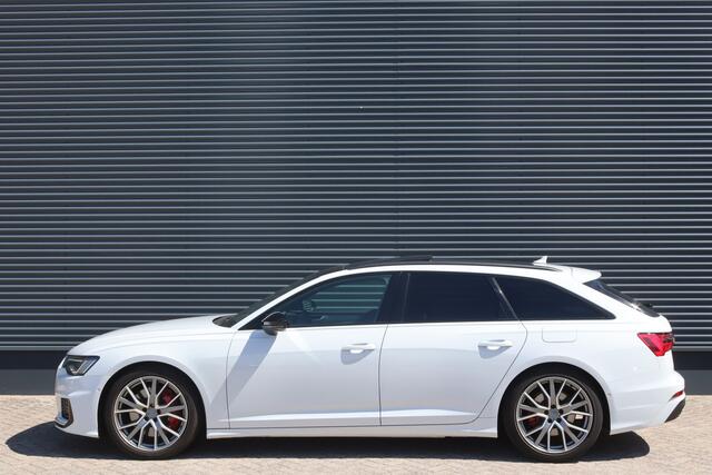 Audi A6 Avant 55 TFSI e quattro Competition Pano/Matrix LED/360/Keyless/Navi Plus/ACC/Optiek Zwart/Dodehoek/20"