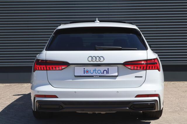 Audi A6 Avant 55 TFSI e quattro Competition Pano/Matrix LED/360/Keyless/Navi Plus/ACC/Optiek Zwart/Dodehoek/20"