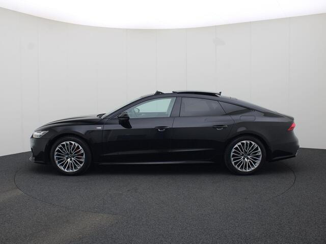 Audi A7 Sportback 50 TFSIe/367PK quattro Pro Line S · Panoramadak · 360 Camera · Dodehoeksensor · Navigatie · Garantie t/m 10-01-2028 of 80.000km