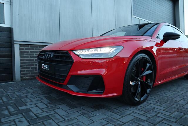Audi A7 Sportback 55 TFSI e 367 pk Quattro Competition S-Line / Pano-Dak/ B&O-3D/ RS-Stoel/ Memory/ Laser-LED/ Keyless/ Adap.Cruise/ 21''LMV