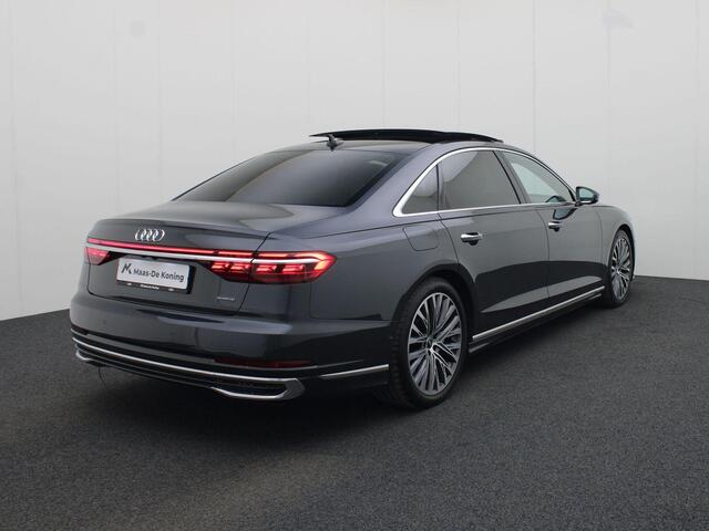 Audi A8 60 TFSIe 340kW/462PK quattro Lang Pro Line + · Panoramadak · Luchtvering · Leder · Garantie tot november 2026 of 100000km