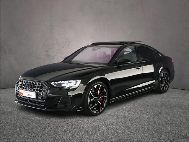 Audi A8 60 TFSI e quattro | Pano | B&O | Audi Exclusive | Head Up | 4-Wielbesturing | Entertainment | HD-Matrix | ACC | 360Cam | S-Line | Leder | Trekhaak | 21 inch | Massage |