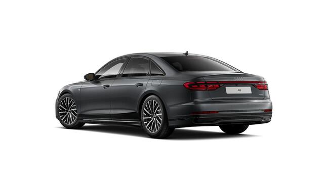 Audi A8 60 TFSI e quattro | 462 PK | SoH 100% | Bang & Olufsen Advanced audiosystem | Panoramadak | Head-up display | Vierwielbesturing | Luchtvering | S-line | Nachtzicht assistent |
