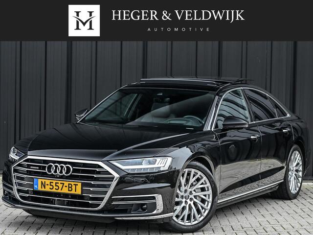 Audi A8 55 TFSI quattro Pro Line Plus 55 TFSI QUATTRO PRO LINE PLUS | LUCHTVERING | STANDKACHEL | VIRTUAL COCKPIT | LUCHTVERING | ADAPTIVE CRUISE | STOELVERWARMING EN -VENTILATIE | MASSAGE | 360 CAMERA | PANORAMADAK | LED | STUURVERWARMING | HEAD-UP | AMBIANCE IN