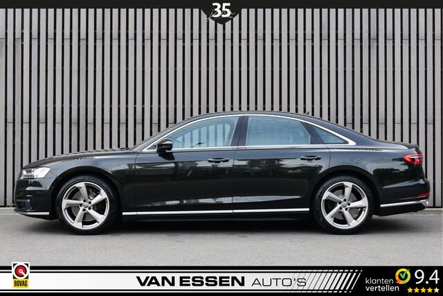 Audi A8 55 TFSI quattro Pro Line Plus 4-Wielsturing ACC Soft-Close Head-Up 360-Camera Trekhaak Leder Volle Auto!