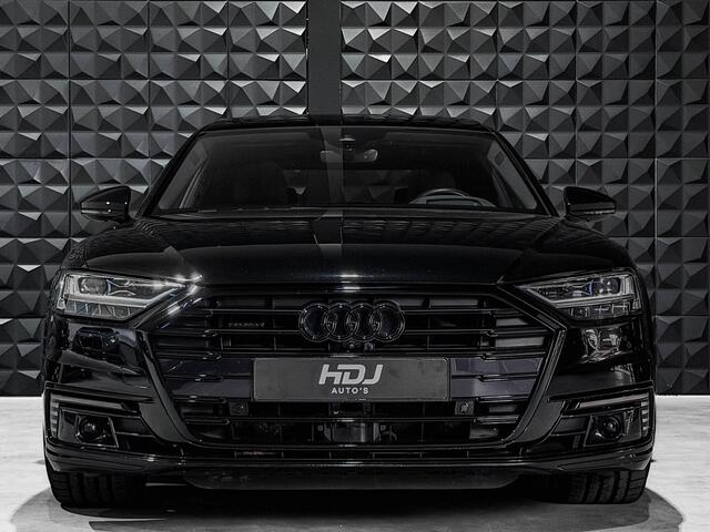 Audi A8 60 TFSI e quattro All Black | 22" | Pano | Laser | Servo | HUD | Topv | B&O | Assistente + | Warmte Comfort Pakket |