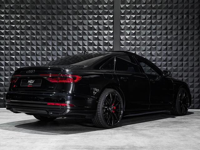 Audi A8 60 TFSI e quattro All Black | 22" | Pano | Laser | Servo | HUD | Topv | B&O | Assistente + | Warmte Comfort Pakket |