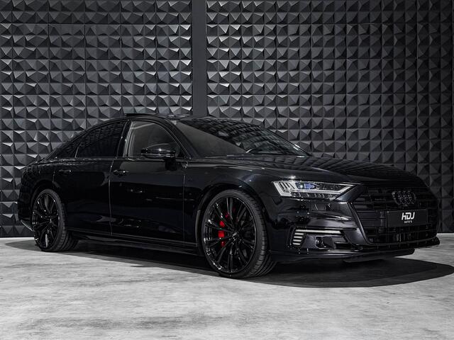Audi A8 60 TFSI e quattro All Black | 22" | Pano | Laser | Servo | HUD | Topv | B&O | Assistente + | Warmte Comfort Pakket |