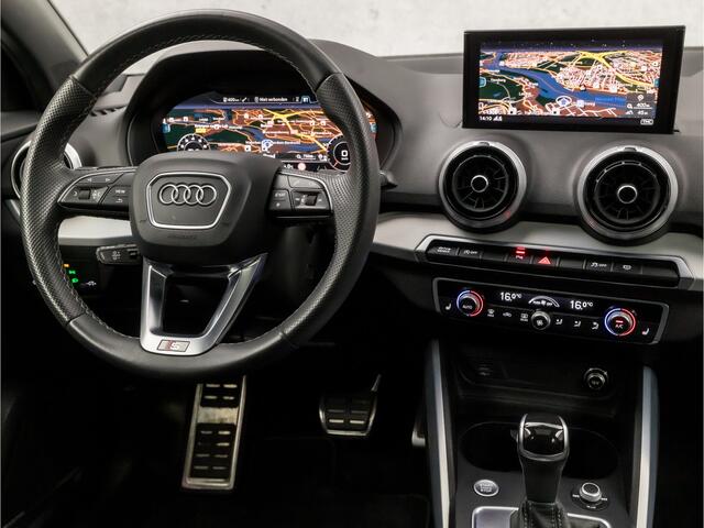 Audi Q2 35 TFSI S-Line Sport 150Pk Automaat (SCHUIFDAK, 2X S-LINE, VIRTUAL COCKPIT, APPLE CARPLAY, GROOT NAVI, BANG&OLUFSEN, LEDER/ALCANTARA, ADAPTIVE CRUISE, CAMERA, KEYLESS, NIEUWSTAAT)