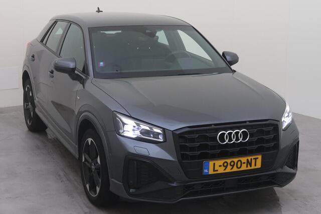 Audi Q2 35 TFSI 150pk S-Tronic S Edition / S-line Interieur & Exterieur / LED / Navigatie / Camera / Clima / Donker Glas / 18" LMV