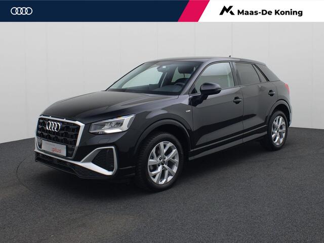 Audi Q2 35 TFSI/150PK S Line · Apple Car Play · Navigatie · Camera + Parkeersensoren · Stoelverwarming