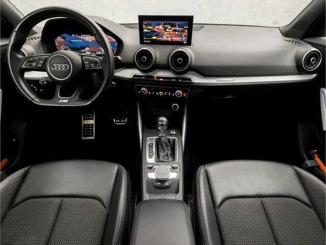 Audi Q2 35 TFSI S-Line Sport 150Pk Automaat (SCHUIFDAK, VIRTUAL COCKPIT, GROOT NAVI, GETINT GLAS, ADAPTIVE CRUISE, STOELVERWARMING, CAMERA, LEDER, ELEK ACHTERKLEP, PLAT S-LINE SPORTSTUUR, NIEUWSTAAT)