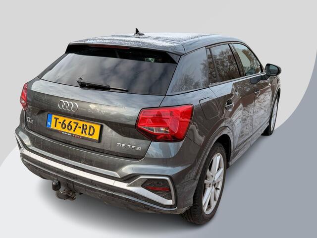 Audi Q2 35 TFSI S Edition 150pk Automaat | Trekhaak | Stoelverwarming | Elek Achterklep | Navigatie | S-line