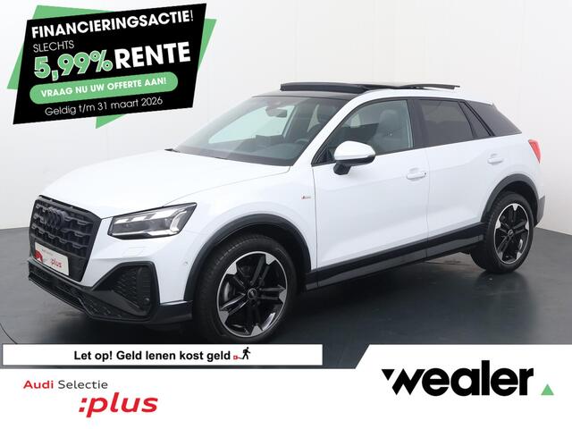 Audi Q2 35 TFSI S Edition | 150 PK | Automaat | Trekhaak | Panoramadak | Adaptive Cruisecontrol | Stoelverwarming |