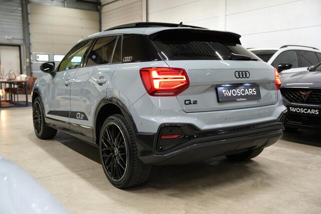 Audi Q2 35 TFSI 3x S-Line Edition one * Pano - Virtual - B&O - Leder - Camera - Keyless - 19" - Matrix - Sfeer *