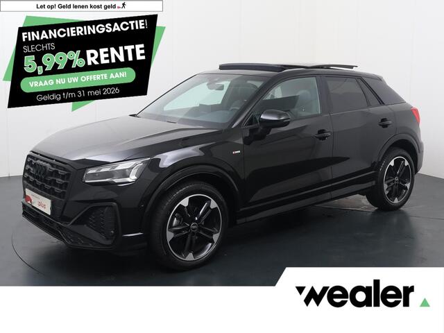 Audi Q2 35 TFSI S Edition | 150 PK | Automaat | Panoramadak | Adaptive Cruisecontrol | Stoelverwarming | Trekhaak |