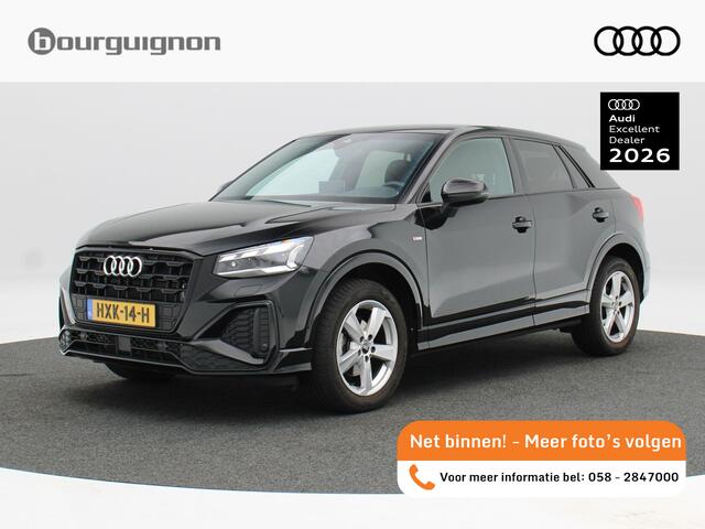 Audi Q2 35 TFSi 150 Pk S-Line Automaat | Full LED | Navigatie | Zwart Optiek | 17 Inch | Sportstoelen | Camera | 22.501 Km!!