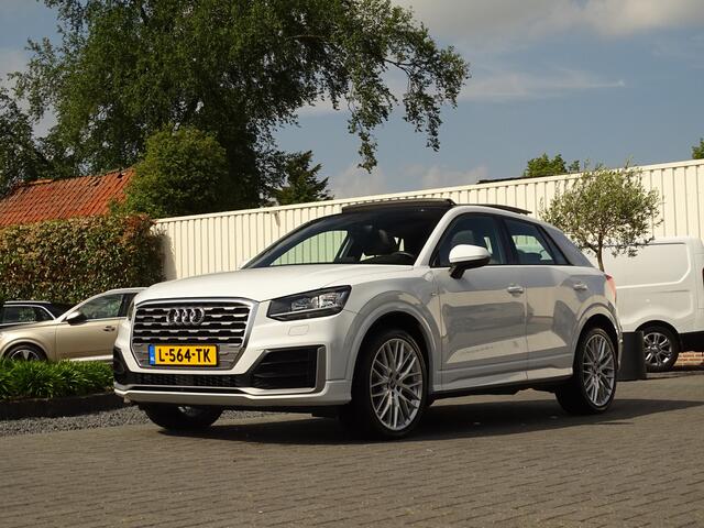 Audi Q2 40 TFSI quattro S-Line | Pano | 3x S-Line | Leer | Donkere hemel | Stoelverw | NAV