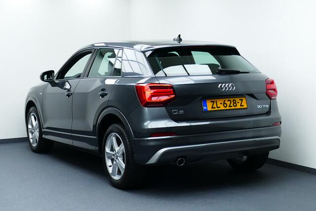 Audi Q2 30 TFSI Sport S-Line. Led Koplampen, Navi, Clima, Cruise, Half Leer, 17"LM Velgen