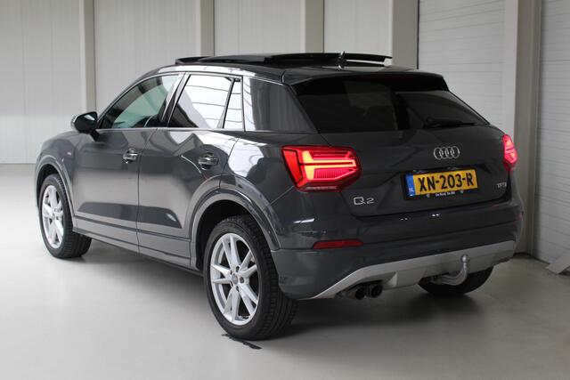 Audi Q2 1.4 TFSI CoD 150PK S-Tronic S-Line Panoramadak | Navigatie | Trekhaak | Led Plus | Stoelverwarming | Dealeronderhouden