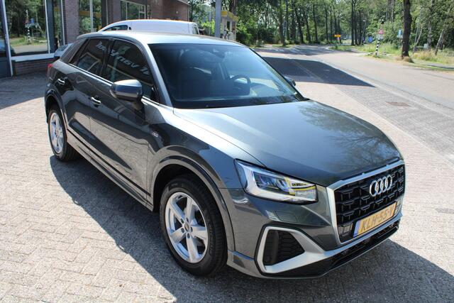 Audi Q2 35 TFSI S V-Cockpit, Carplay, CC, Stoelverwarming, Leder, Camera, Parksens. V en A, Elektr. klep, 17" LMV