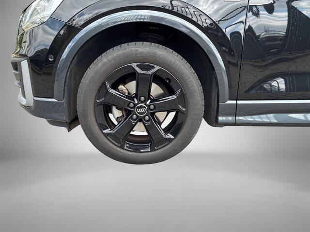 Audi Q2 35 TFSI CoD 150pk S line Edition · Trekhaak · Adaptive Cruise Control · Afgevlakt stuurwiel · Elek. inklap. buitenspiegels · Navigatie · Clima · Parkeersensoren V+A ·