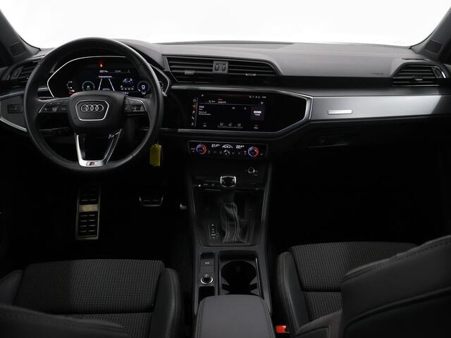 Audi Q3 Sportback 45 TFSI e S line |2x S line | Navigatiesysteem | Cruise Control Adaptief | Virtual Cockpit | Carplay | Elektr. Achterklep |