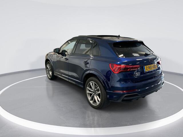 Audi Q3 45 TFSI e S edition · Panoramadak · Camera · Keyless · Dodehoeksensor · Elek. Achterklep · Smartphone Interface · 19'' Inch · Garantie t/m 04-04-2028 of 100.000km