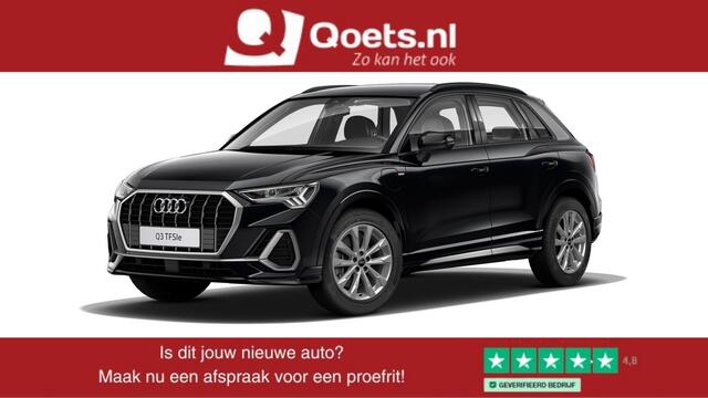 Audi Q3 45 TFSI e S edition Interieur S Line - Sportstoelen - Parkeerhulp plus - Achteruitrijcamera - Comfortsleutel - Achterklep automatisch - Cruise control - Hill hold assist - Verkeersbordenherkenning - Audi drive select -